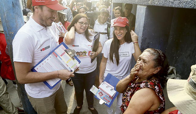 El exalcalde de La Victoria cuenta con el apoyo del 27,8% de los electores en la ciudad de Lima según sondeos Foto: Difusión