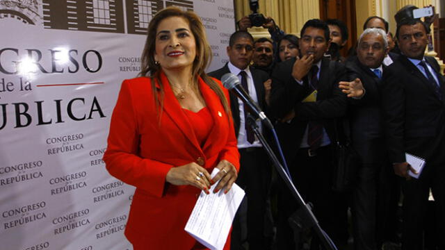 Cuatro bancadas piden retirar a fujimorista Maritza García de Comisión de la Mujer