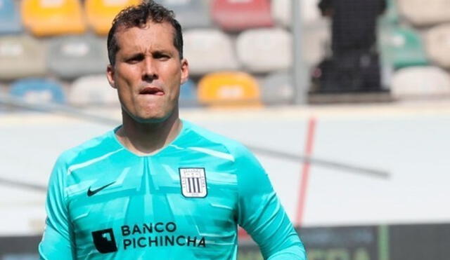 Leao Butrón tapó con Alianza Lima en el partido ante Sport Huancayo en el cierre de la Liga 1. Foto: La República