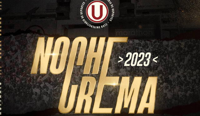 La Noche Crema 2023 se realizará en el Estadio Monumental. Foto: Universitario