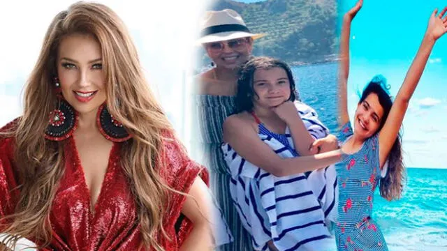 Thalía muestra cuánto creció su hija Sabrina Sakaë en una divertida foto
