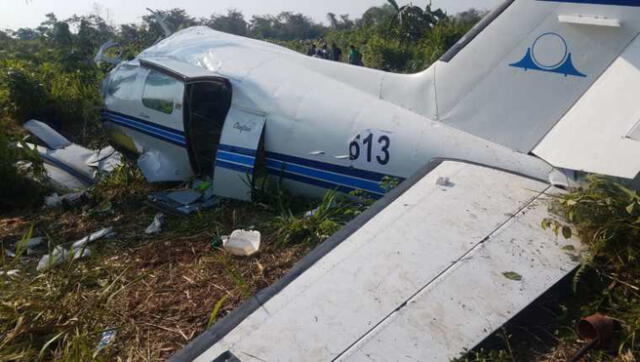 Hallan avioneta con dos tripulantes muertos en el norte de Guatemala 