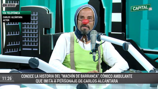 imitador es sorprendido por Carlos Alcántara durante programa en vivo [VIDEO]