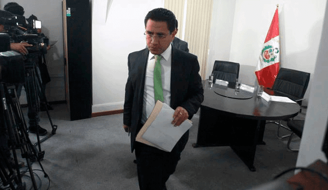 Procuraduría solicitó la detención preliminar de juez del Callao Walter Ríos