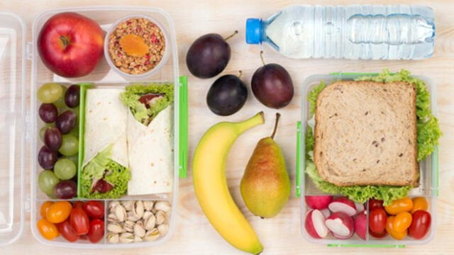 Lonchera saludable: conoce las recetas para utilizar durante la semana escolar