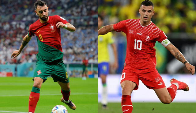 El ganador de Portugal vs. Suiza jugará con el vencedor de la llave entre España vs. Portugal. Foto: Composición LR/AFP