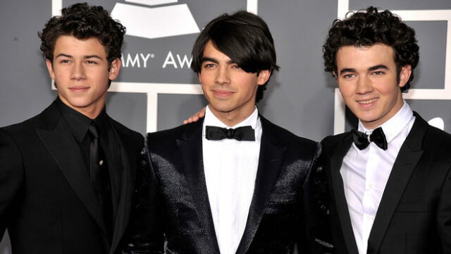 Jonas Brothers en su primer Premios Grammy, 2009
