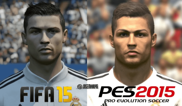 Fifa o Pes: ¿Quién tiene los futbolistas más parecidos a la vida real? [FOTOS Y VIDEO]