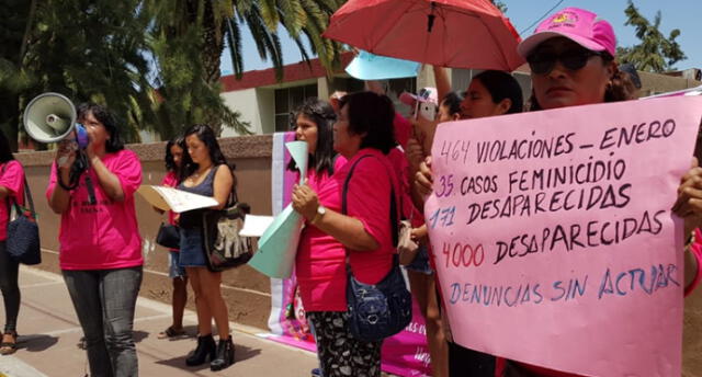 Mujeres de Tacna exigen celeridad en procesos por abuso sexual y violencia.