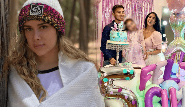 Ale Venturo participó en el cumpleaños de la hija de Melissa Paredes y Rodrigo Cuba. Foto: composición LR / Instagram