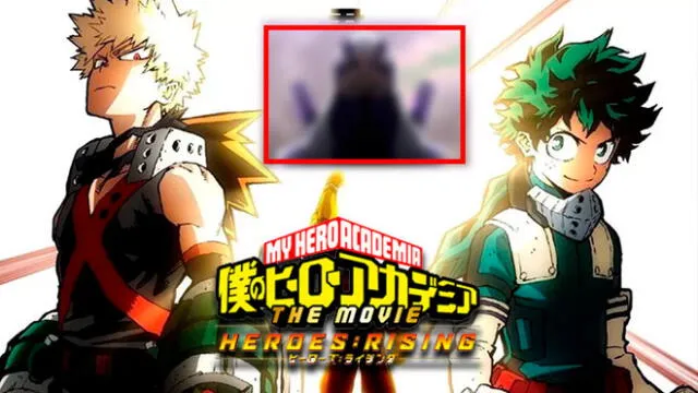 Más información se revelan en el nuevo tráiler de la película My Hero Academia: Heroes Rising. Créditos: Composición