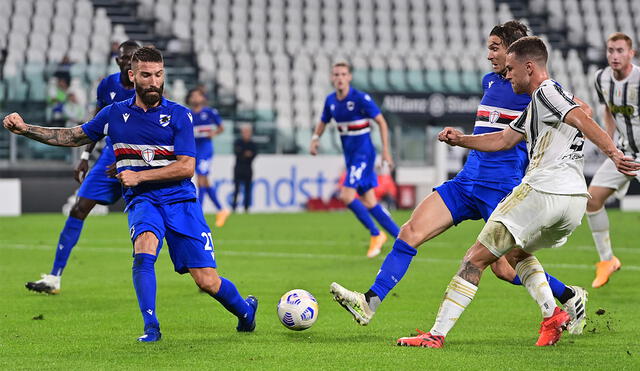 Juventus vs. Sampdoria EN VIVO: sigue AQUÍ el partido por la fecha 1 de la Serie A. Foto: AFP.