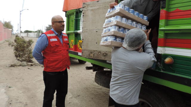 Distribuyen 47 toneladas de alimentos a colegios públicos de Lambayeque