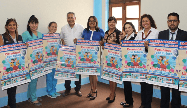 Lambayeque: lanzarán campaña de vacunación y barrido contra el sarampión y polio 