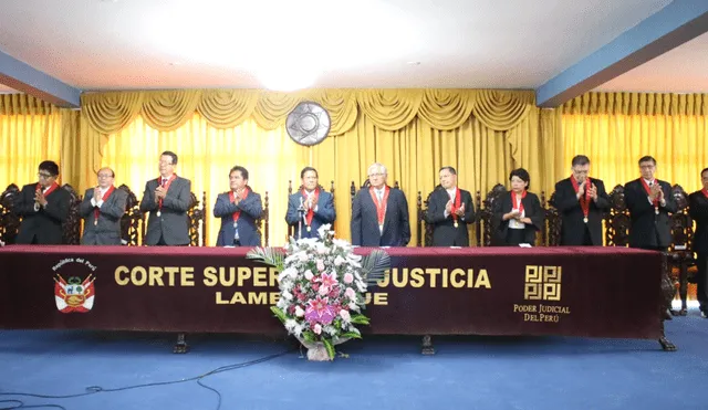 Desarrollan actividades al cumplir 99 años de Corte Superior de Justicia de Lambayeque 