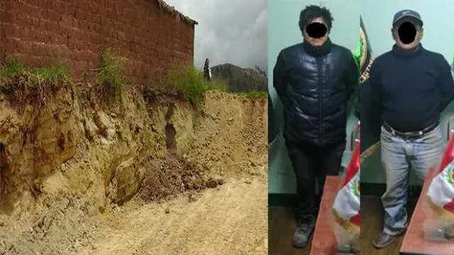 Fueron sorprendieron realizando excavaciones ilegales en la comunidad de Hautocto en Cusco.