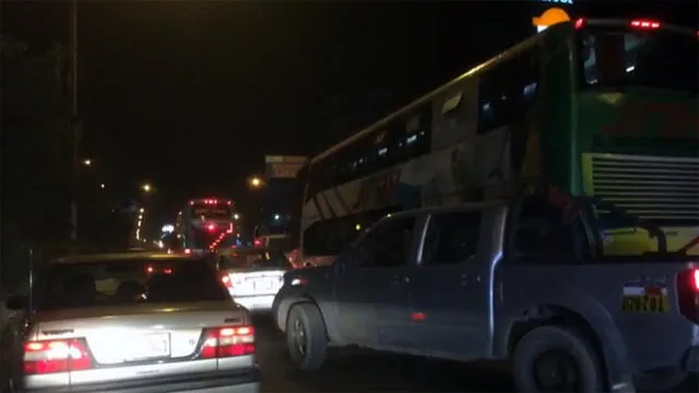 Congestión vehicular en Carretera Central ocasiona molestia en conductores [VIDEO]