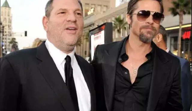 Brad Pitt llevará al cine el escándalo de Harvey Weinstein