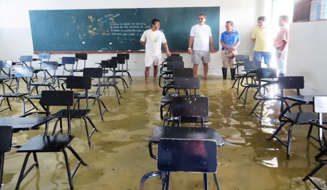 Piura: El 20 de marzo iniciarán las clases escolares por intensas lluvias 