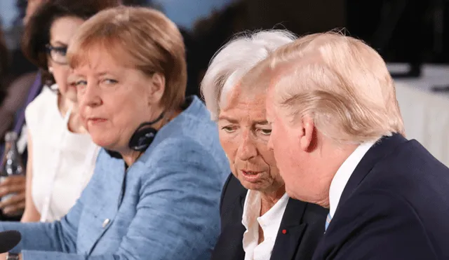 Canciller de Alemania calificó de "deprimente" actitud de Trump en cumbre del G7