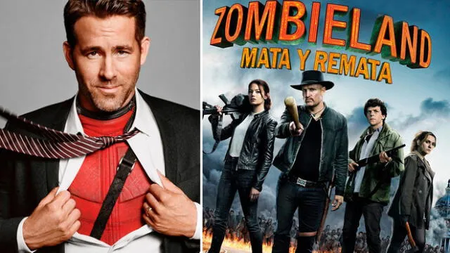 Escritores informan sobre la participación de Ryan Reynolds en Zombieland 2. Créditos: Composición