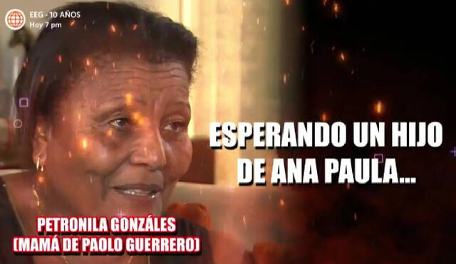 Doña Peta se pronunció sobre los rumores del supuesto embarazo de Ana Paula Consorte. Foto: captura América TV