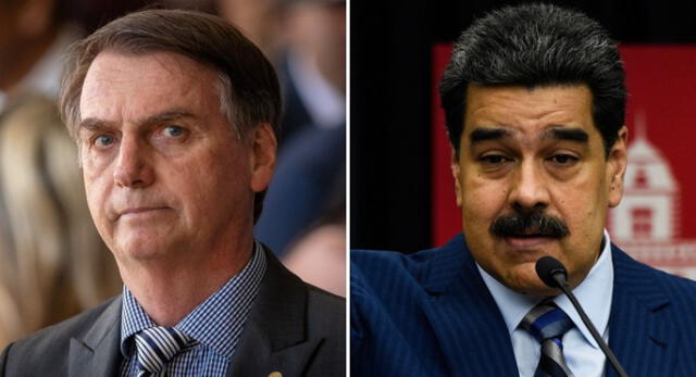 Maduro pide a militares de Brasil detener "locura" de Jair Bolsonaro