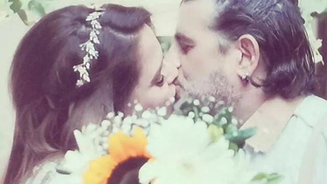 La cantante Sandra Muente se casó con el músico Ricardo Núñez en una íntima ceremonia | FOTO: Instagram