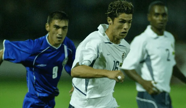 Se cumplen 14 años del debut de Cristiano Ronaldo con la selección de Portugal [VIDEO]