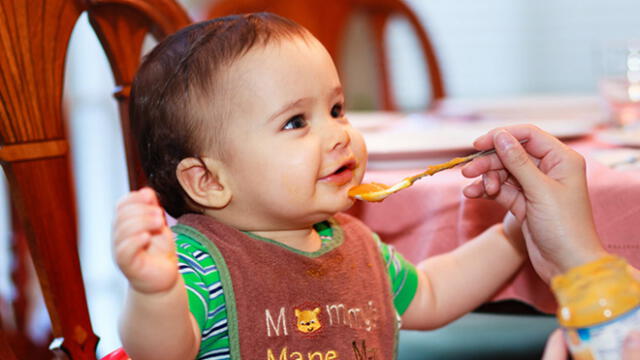Para los niños entre 6 a 8 meses se recomienda darles alimentos espesos como papillas y purés. (Foto: Difusión)