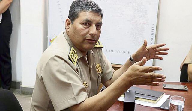Experiencia. El nuevo comandante general de la PNP, general César Cervantes Cárdenas, es experto en inteligencia policial. Foto: difusión