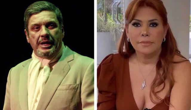 Lucho Cáceres y Magaly Medina sostienen un juicio legal desde el 2019. Foto: Facebook Lucho Cáceres/captura ATV