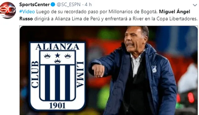 Prensa internacional destacó la llegada de Miguel Ángel Russo a Alianza Lima