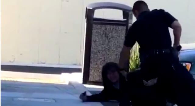 YouTube: conmoción por policía que acribilla en plena calle a sospechoso [VIDEO]