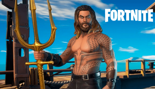 Guía para encontrar el tridente de Fortnite y desbloquear la nueva skin de Aquaman. Foto: composición La República.