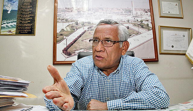 Alcalde Lozano pide a RCC priorizar dren pluvial en  el distrito de La Victoria