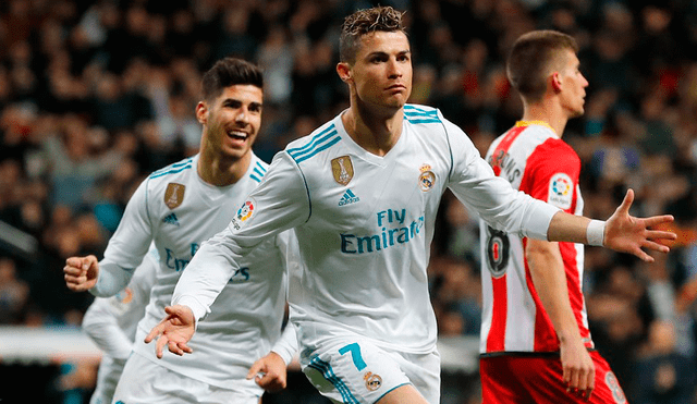 Con 'póker' de Cristiano: Real Madrid goleó 6-3 al Girona por la Liga Santander [GOLES Y RESUMEN]