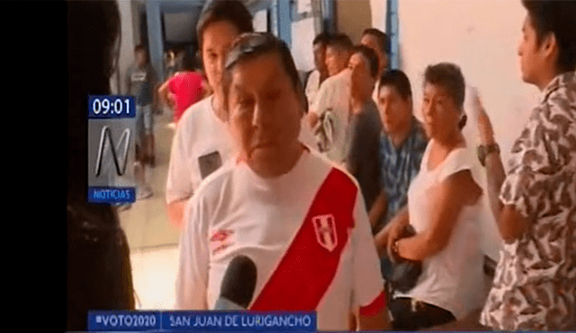 Elecciones 2020: Informan falta de miembros de mesa en San Juan de Lurigancho [VIDEO]