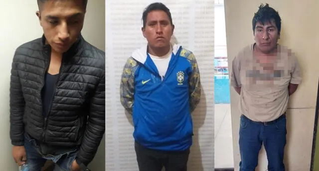 Los tres agresores fueron conducidos a la comisaría de la Familia.