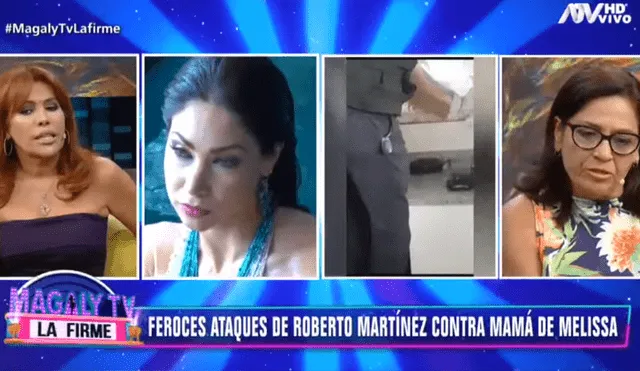 Mamá de Melissa Loza arremete contra Roberto Martínez en programa de Magaly Medina
