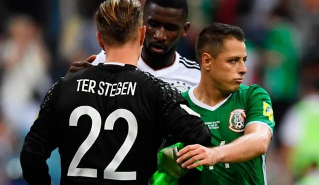 'Chicharito' Hernández acepta la dolorosa derrota ante Alemania con la cabeza en alto 