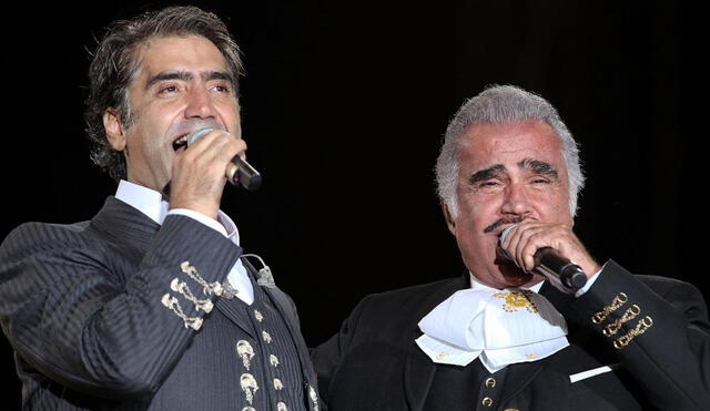 Alejandro y Vicente Fernández.