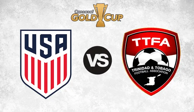 Estados Unidos vs Trinidad y Tobago EN VIVO GRATIS HOY por la Copa de Oro 2019.