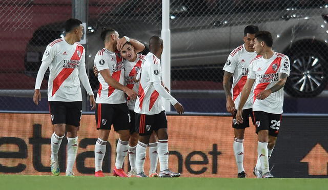 River Plate venció por goleada a LDU de Quito en Avellaneda por la sexta jornada del grupo D de la Copa Libertadores 2020. Foto: Twitter