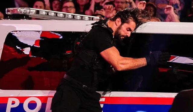 WWE RAW: Así quedó el brazo de Seth Rollins al ser lanzado a un camión de policía [FOTOS Y VIDEOS]