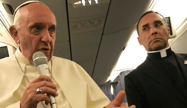 Papa Francisco revela que “en menos de un mes” habrá sentencia contra Figari