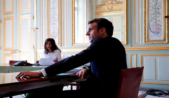 El presidente Macron ha tomado varias medidas contra el coronavirus en Francia. Foto: EFE