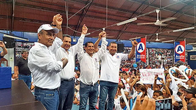 Marcelo y Vásquez ratificaron precandidatura a Trujillo... Llempén correrá solo al GR