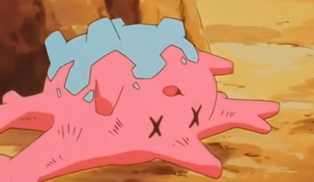 Corsola forma Galar es filtrado junto a su evolución en Pokémon Espada y Escudo.