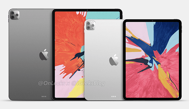 Los primeros renders revelarían el diseño del iPad Pro 2020.